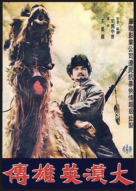 大漠英雄傳 1971 电影 海报