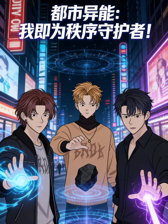 都市异能,我即为秩序守护者！动态漫画 2026 动漫 海报