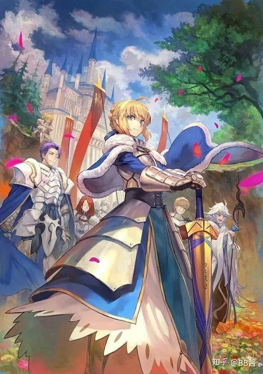 命运/冠位指定.神圣圆桌领域卡美洛.后篇.劇場版.Fate/Grand.Order 2021 电影 海报
