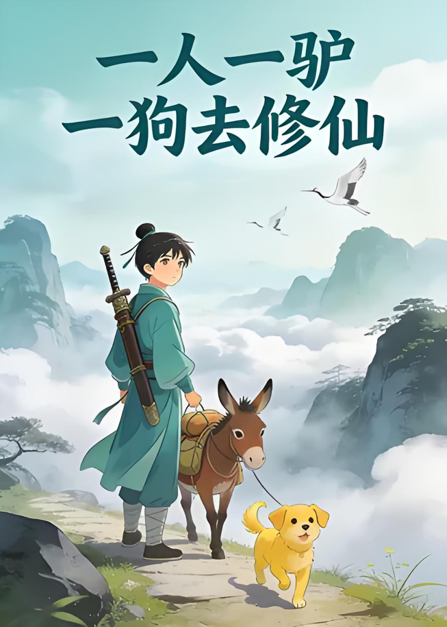 一人一驴一狗去修仙第二季 2026 动漫 海报