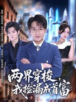 两界穿梭，我捡漏成首富 2026 短剧 海报